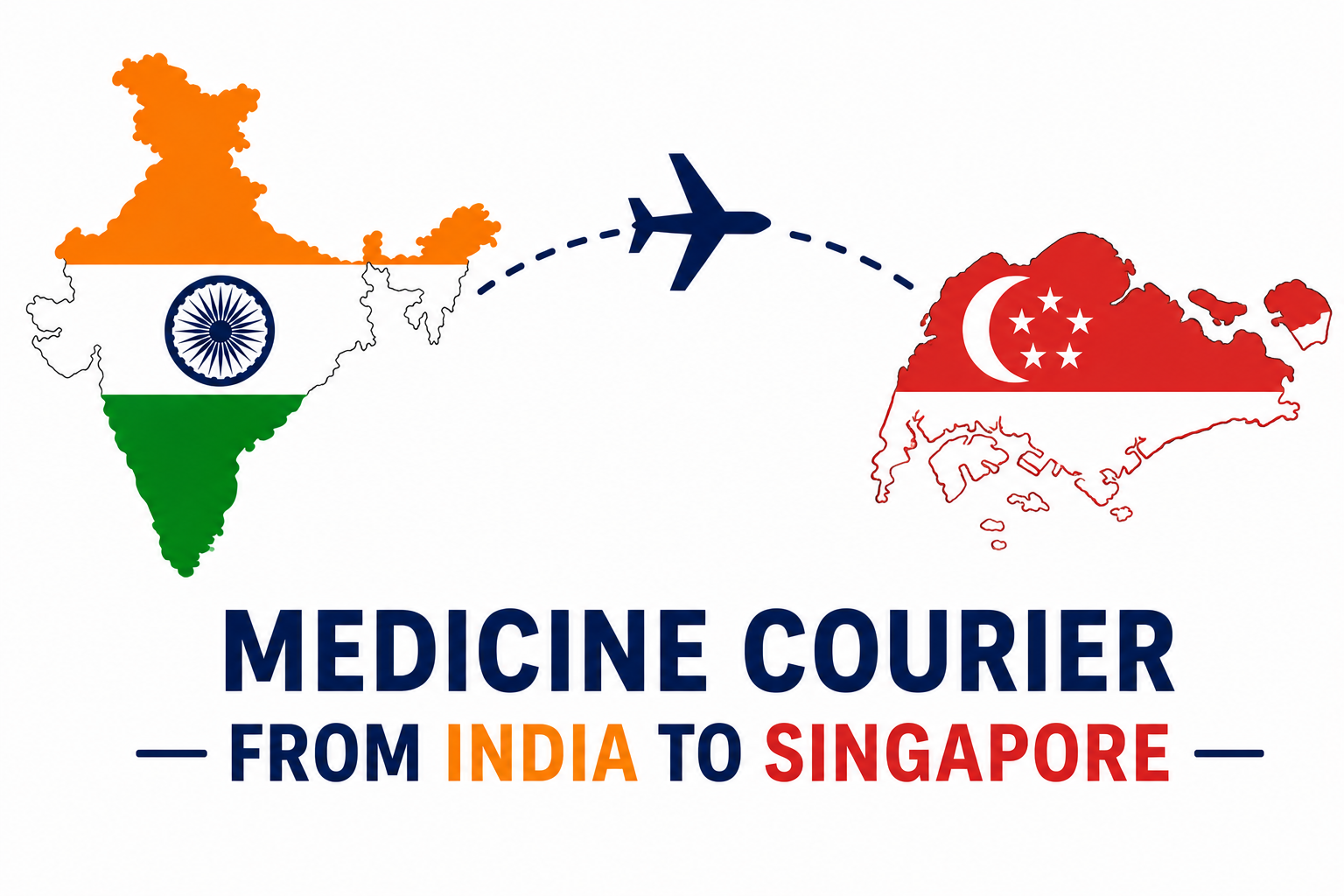 Medicine Courier from India to Singapore - Fast Delivery